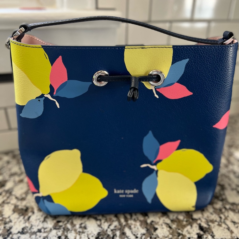 Large Kate Spade Eva Lemon Zest bag